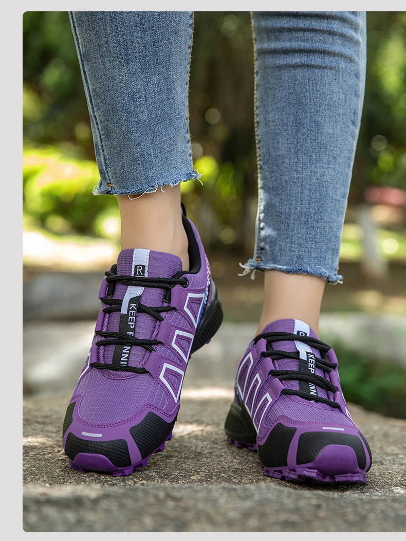 Women's Hiking Shoes Waterproof Outdoor Sports Shoes Women's Walking/Travel Sports Shoes Bicycle Sports Shoes Running Shoes