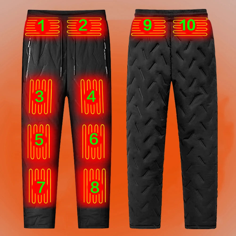 Electric Thermal Heated Pant For Men/Winter Hiking Skiing Heating Clothing