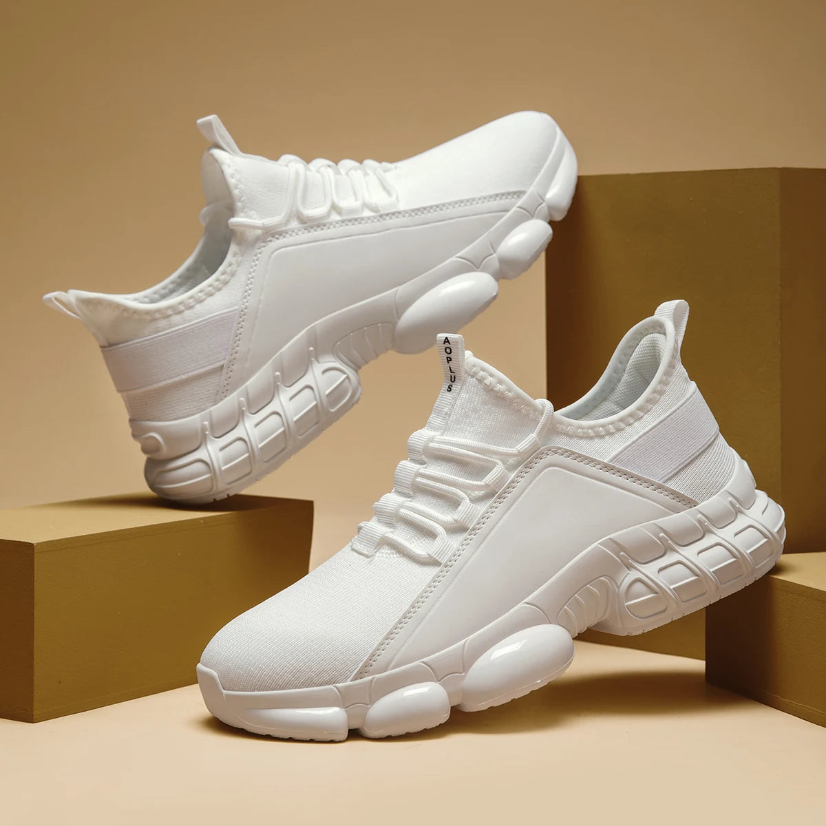 Four-season men's casual sports shoes running shoes anti-slip/wear-resistant and comfortable men's basketball shoes