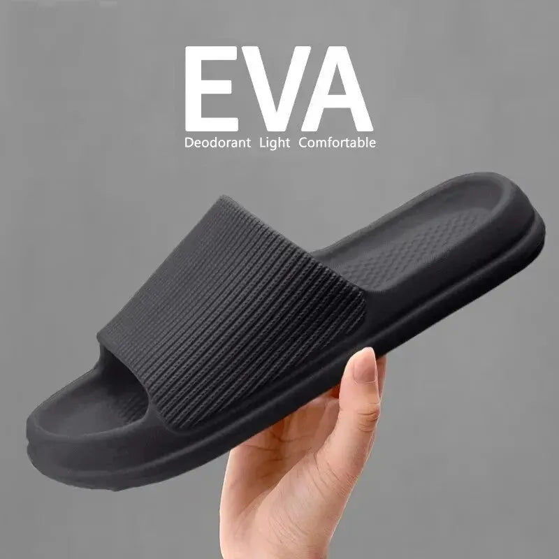 Soft Sole Massage Shower Shoes for Women Waterproof/Non-slip Home Leisure Fashion Bathroom Slippers