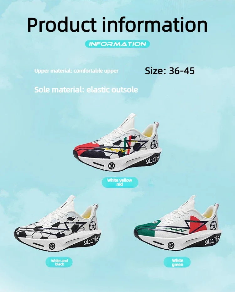 Running Shoes Carbon Board Specialty Marathon Men Sports Breathable/Lightweight Women's Comfortable Athletic Stability Sneakers