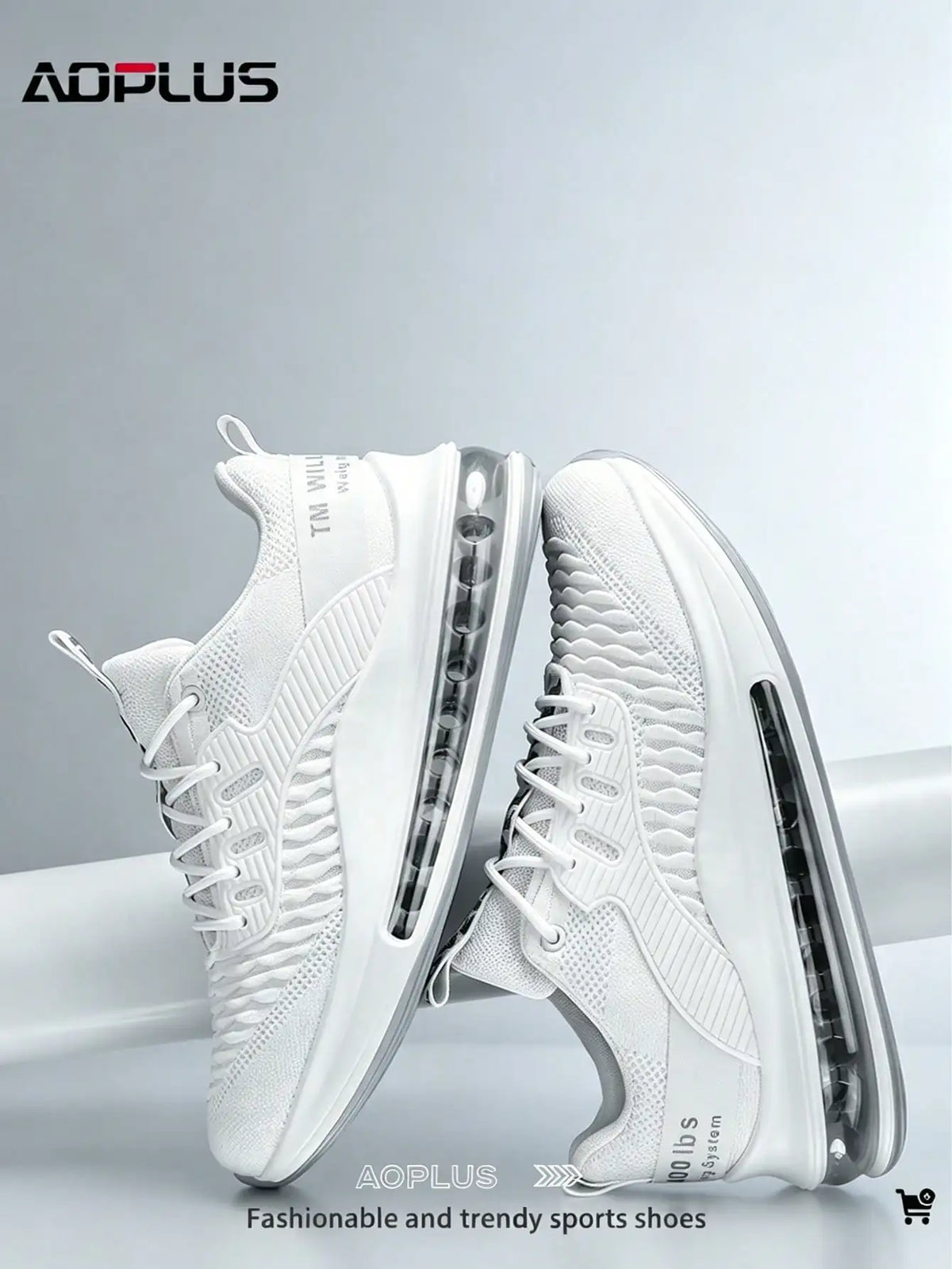 AoPlus Men's Running Shoes Air Cushion Sports Shoes/Light Tennis Walking Leisure Fitness Exercise Sneaker