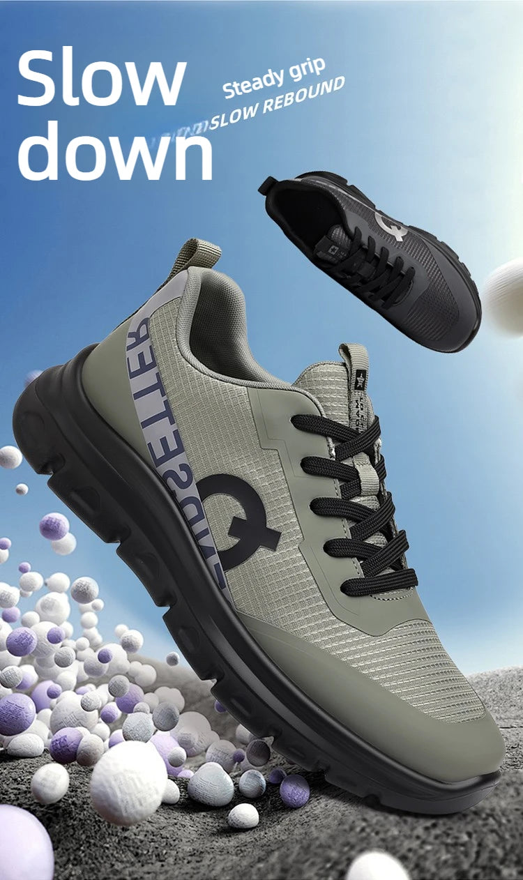 Men Sports Shoes Luxury Casual Sneakers Mesh Running Shoes Summer/Lightweight Platform Fashion Basketball Walking Shoes for Men