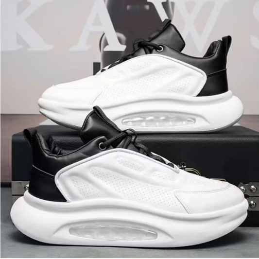Men's shoes for summer and spring Men's style versatile thick sole/heightening breathable Sports air cushion shock absorbing