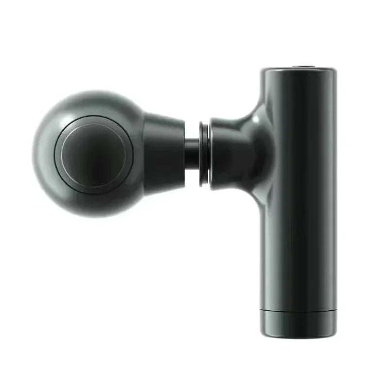 Mini Massage Massage LCD Screen 6 Heads Gun Muscle Massager/Portable Electric Fascia Gun for Neck Foot Body Fascia Gun