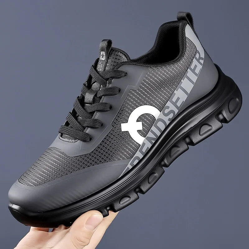 Men Sports Shoes Luxury Casual Sneakers Mesh Running Shoes Summer/Lightweight Platform Fashion Basketball Walking Shoes for Men