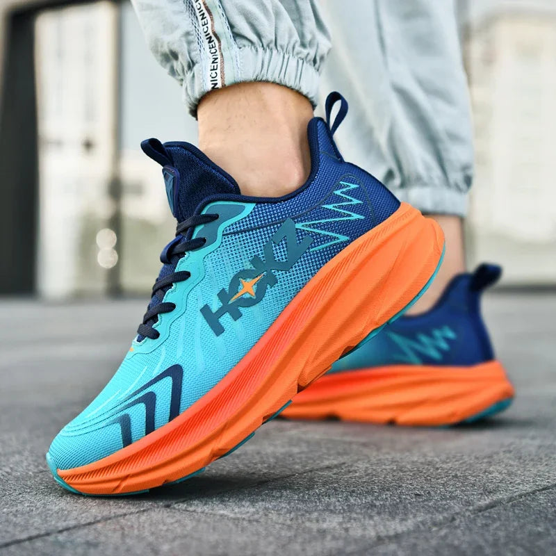 Men Running Shoes Off-road Shoes Outdoor Sneakers Mesh Trainer/Race Luxury shoes Breathable Cushioning Couple Non-Slip Fashion