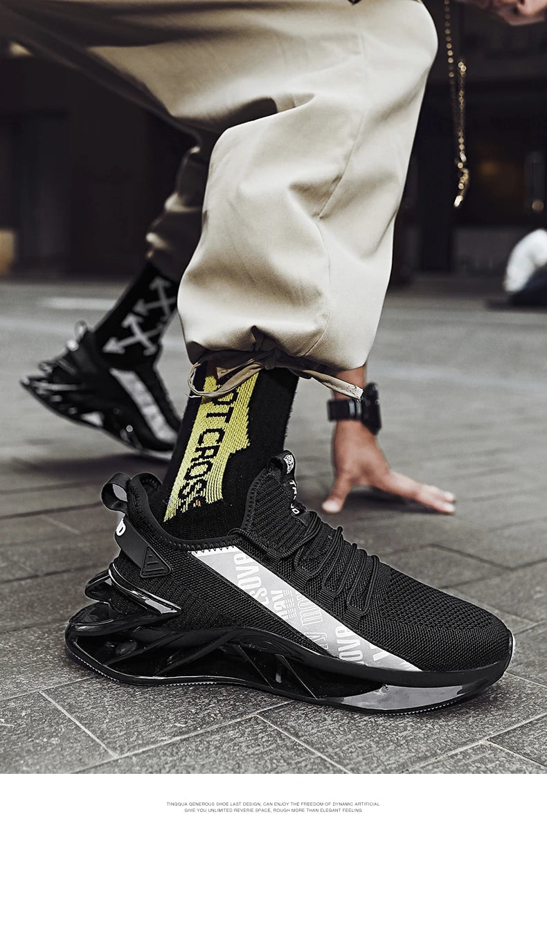 Casual Breathable Men's Sneakers Luxury Trainer Race Shoes/Fashion Running Tennis for Men