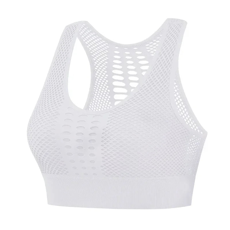 Hot Fitness Women's T-shirts Workout Sports Bra Yoga Vest Backless/Solid Quick Dry Running Gym Sport bra Yoga Shirts Tank Top