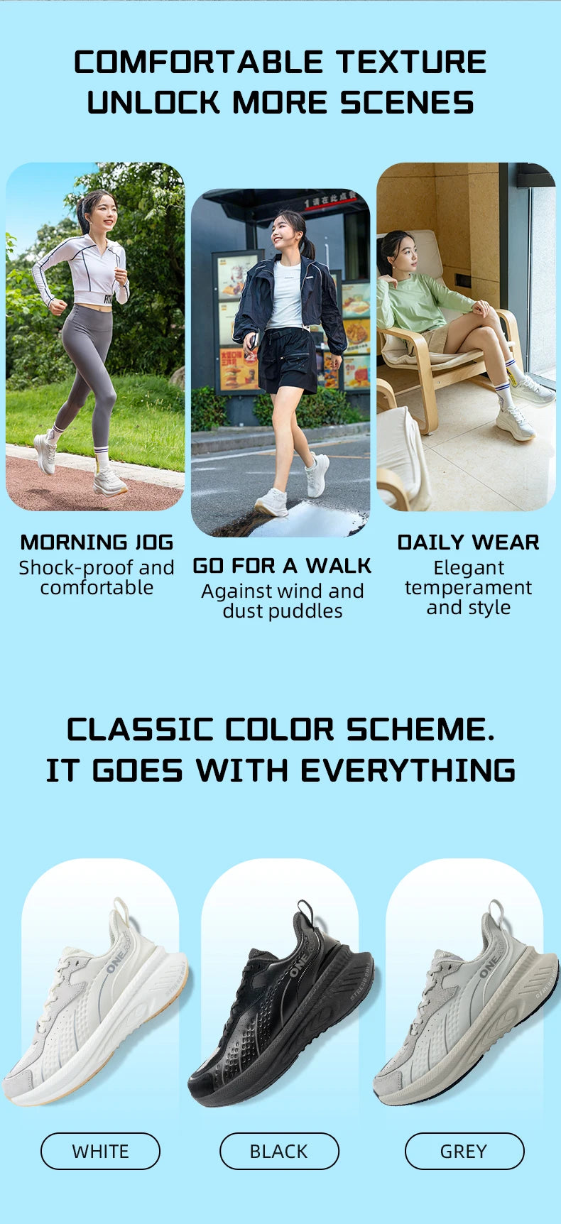 ONEMIX Men's Winter Leather Sports Shoes For Heavy Weight Adults/Shock-Absorbing & Stable Support Cold-Resistant Daily Shoes