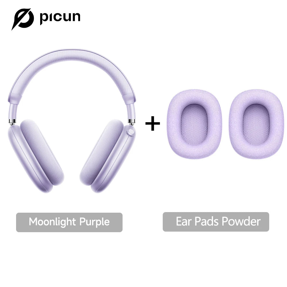 Picun F8 Pro ANC Wireless Headphones Head Tracking 3D Spatial Audio/52dB ANC HIFI Bluetooth Headset ENC HD Mic Low-Latency APP