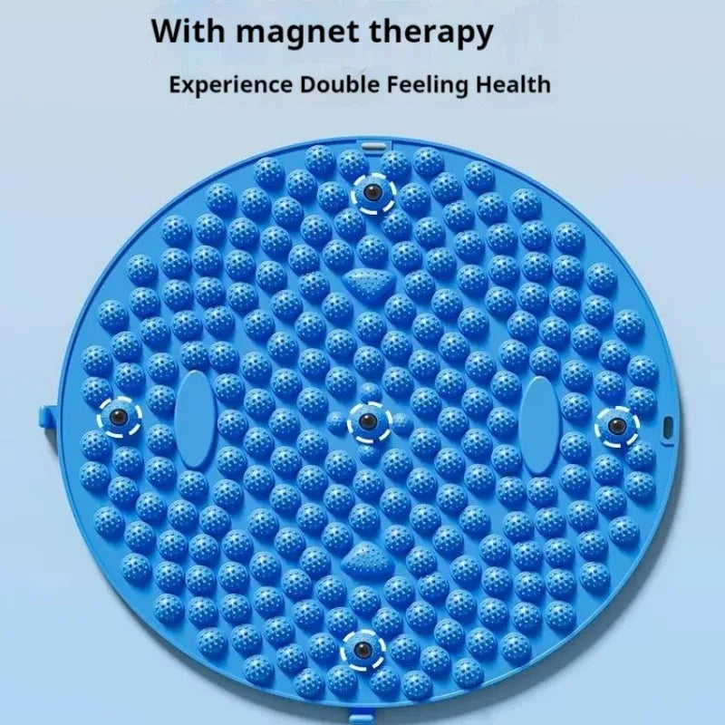 Foot Yoga Massage Acupressure Board Mat Muscle Relaxation Round Exercise Mat/Fitness Foot Training Acupuncture Physiotherapy