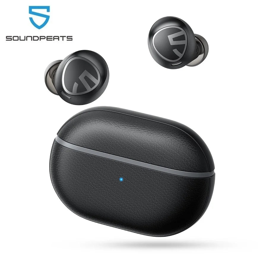 Soundpeats Free2 Classic True Wireless Earphones Bluetooth V5.1 Headphones/Smart Touch Control TWS Earbuds IPX5 30H Playtime