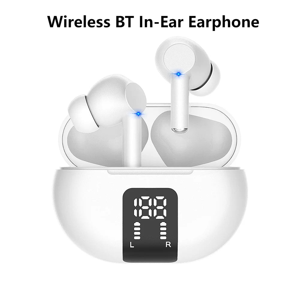 Y32pro Wireless BT In-Ear Headphones/Digital Display ENC Noise Reduction Headsets Bluetooth