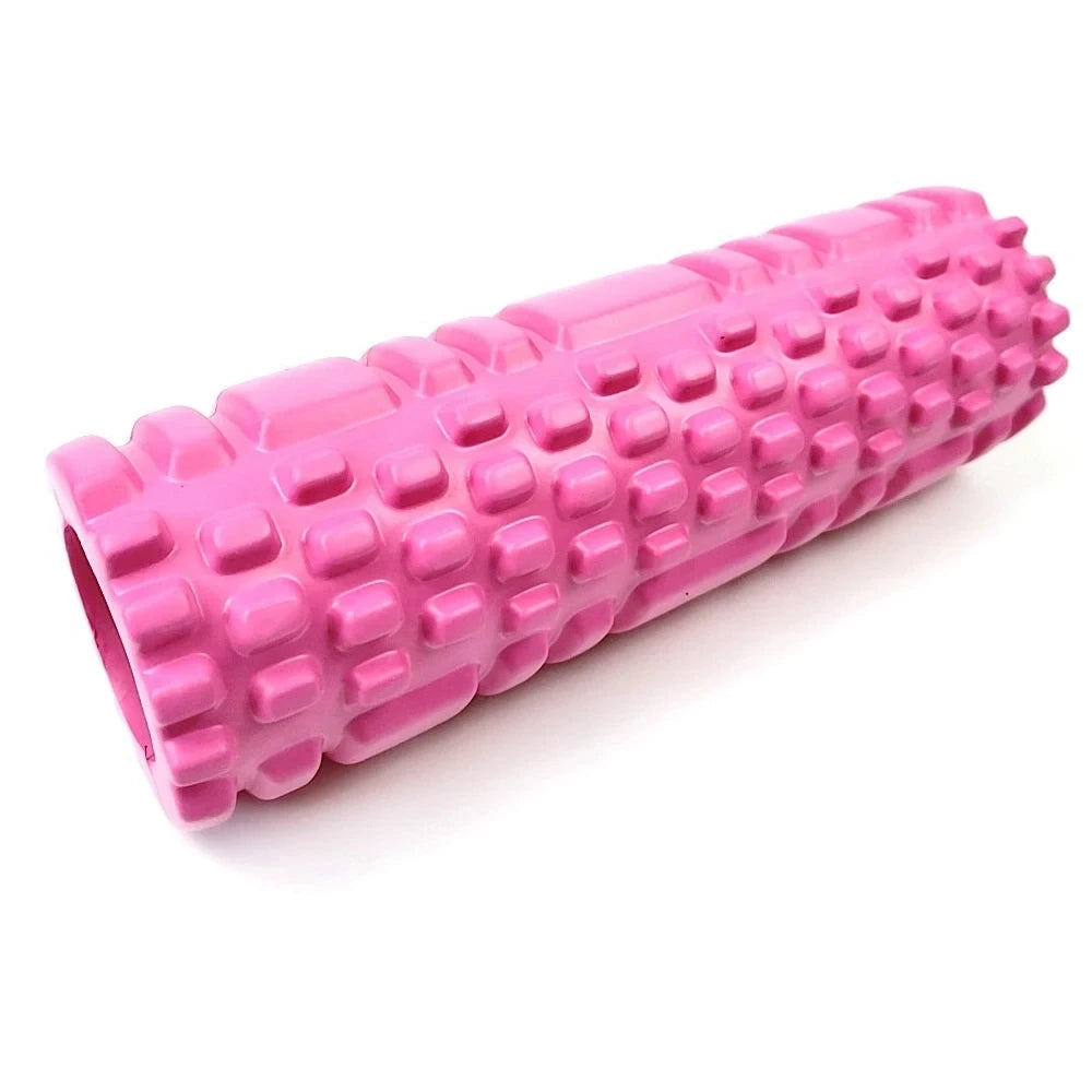 30cm Yoga Column Foam Fitness Muscle Training Pilates Sports Massage/Foam Roller Grid Trigger Point Therapy Home Gym Exercise