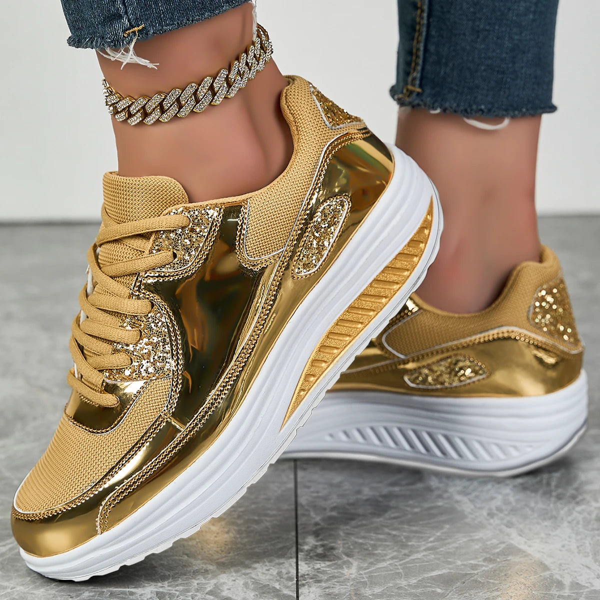 Sneakers for Women Orthopedic Sneakers Walking Shoes for Women/Lightweight Casual Tennis Sneakers Air Running Shoes