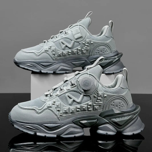 Men's Casual Sneakers Breathable Luxury Trainer Race Shoes/Fashion Loafers Running Shoes for Male Comfortable