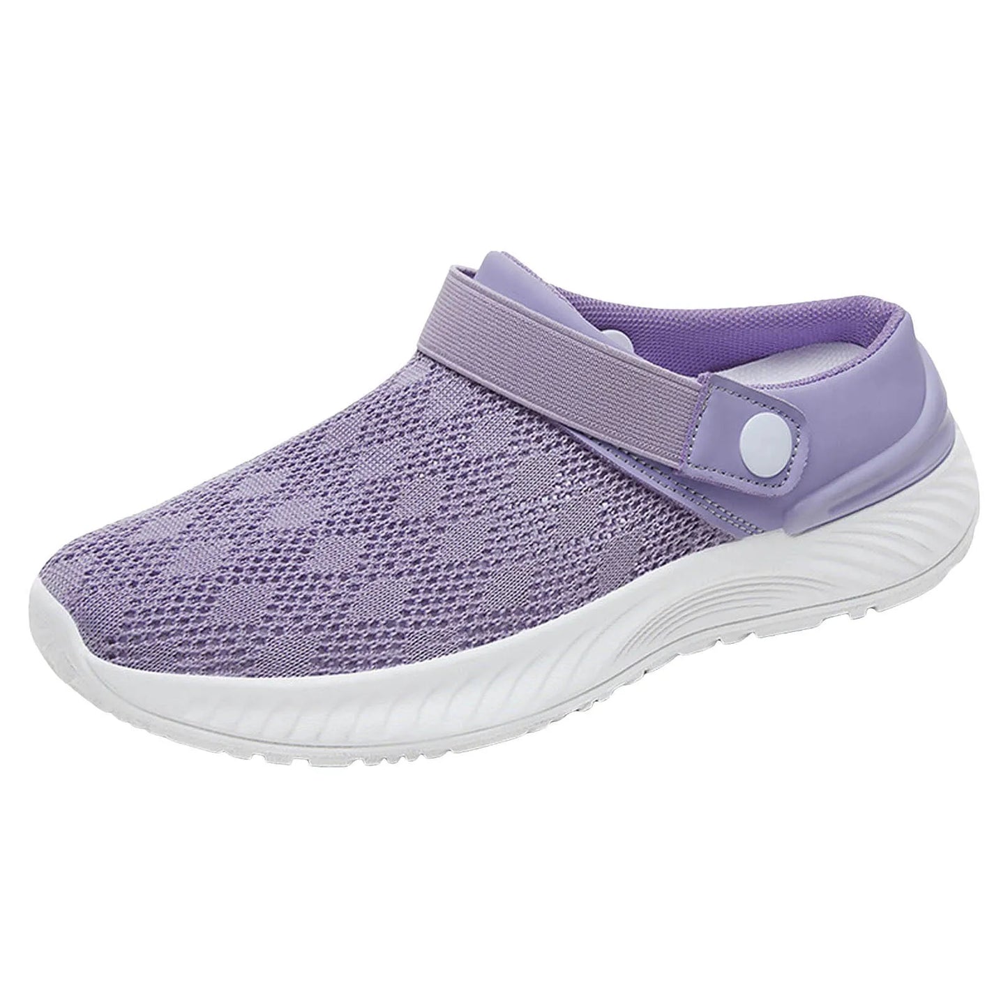 Summer Breathable Slippers Solid Color Mesh Slip On Ladies/Platform Sports Shoes For Women Hiking Soft Sole Sandals