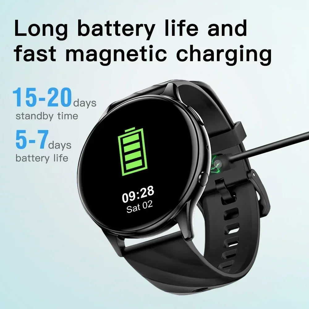 KUMI GW5 Smart Watch 1.39" HD Display Fitness Tracker/IP68 Waterproof Heart Rate SpO2 Monitor 100+ Sports Modes
