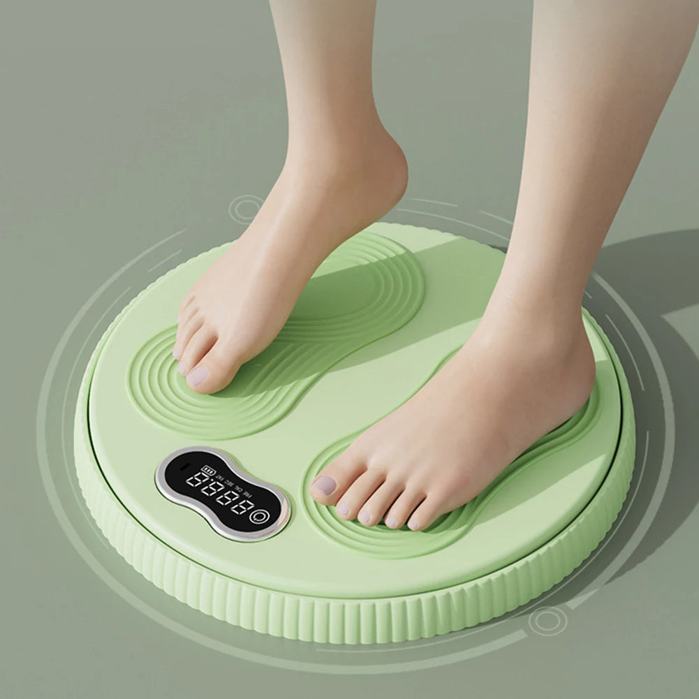 Core ABS Twister Board Slimming Gym Equipment/4 Modes Feet Exerciser Balance Board Disc