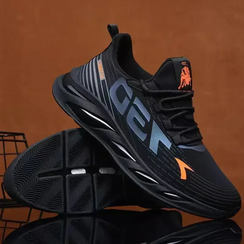 Men's shoes new summer breathable network surface tide brand/sports leisure running light network red boom fashion shoes