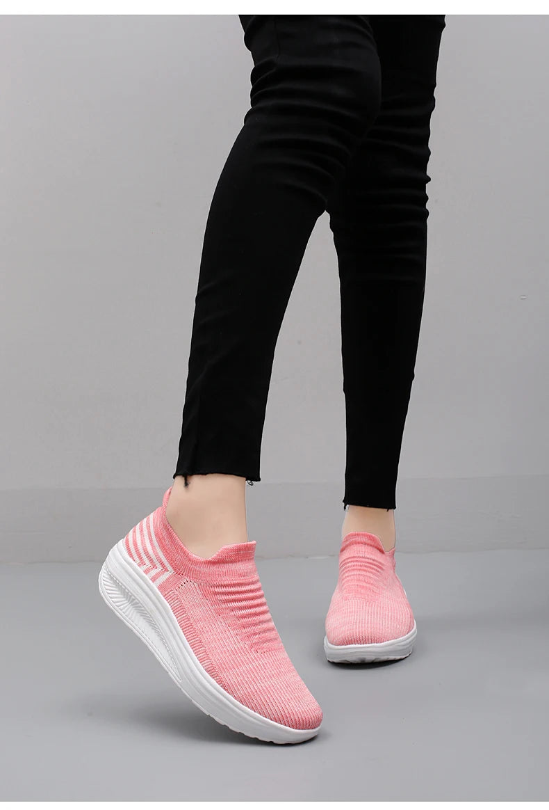 Shoes for Women Spring Autumn Breathable Fashion Platform Sneakers/Women Casual Women Shoes Loafers Walking