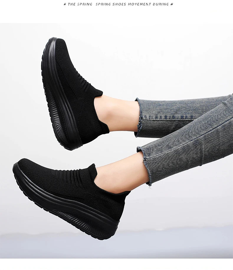Shoes for Women Spring Autumn Breathable Fashion Platform Sneakers/Women Casual Women Shoes Loafers Walking