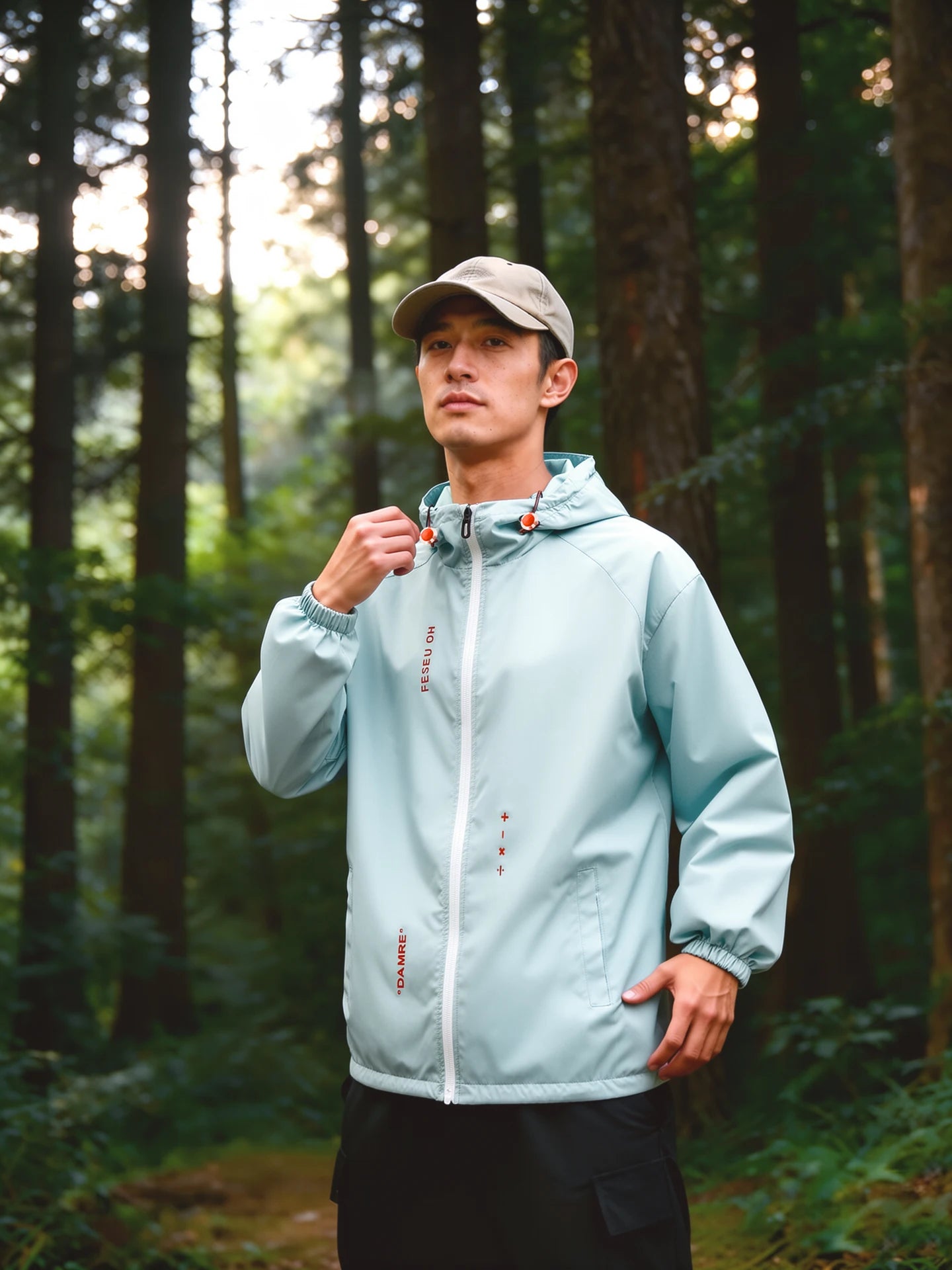 UPF50+ Ice Silk UV Sun Protection Jacket Men Outdoor Softshell/Windbreaker Hiking Camping Coats Lightweight Sunscreen Skin Coats