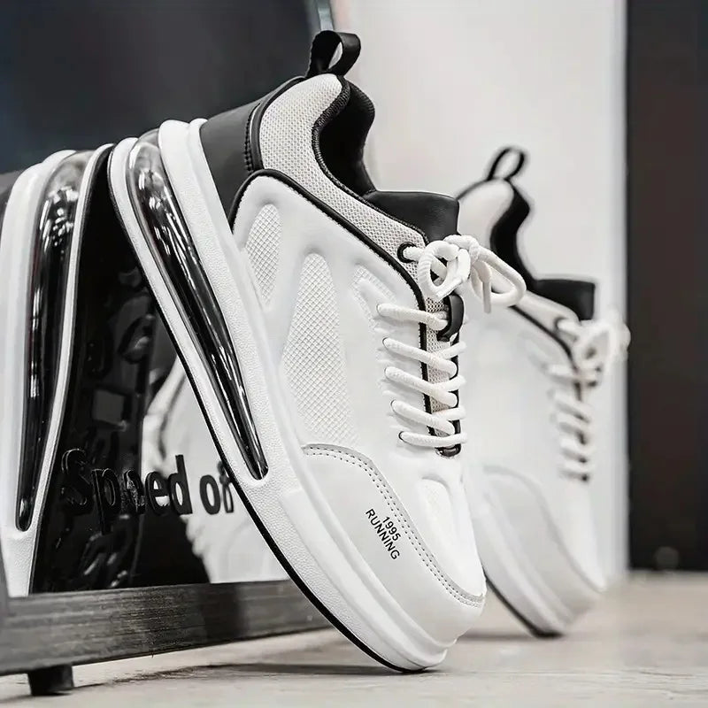 Men's fashionable street skate shoes couple's style comfortable/anti-slip laced casual sports shoes, suitable for men's outdoor