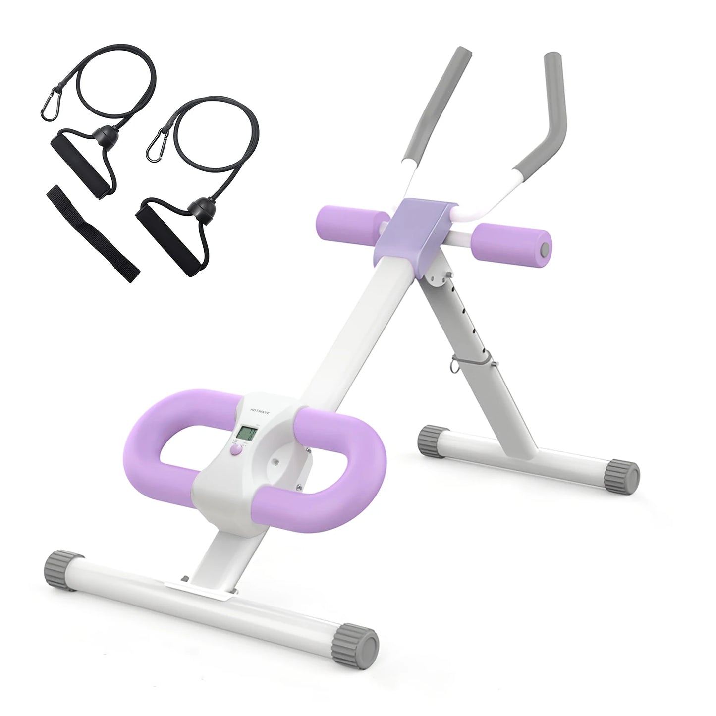 Ab Workout Machine Abdominal Adjustable Folding Crunch/Trainer Core Machine Full Body  Equipment for Home Gym