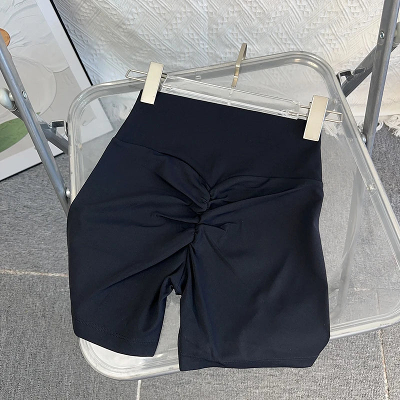 Women Sports Short Yoga Legging Shorts Squat Proof High Waist/Fitness Tight Shorts Quick Drying Cycling Workout Gym Shorts