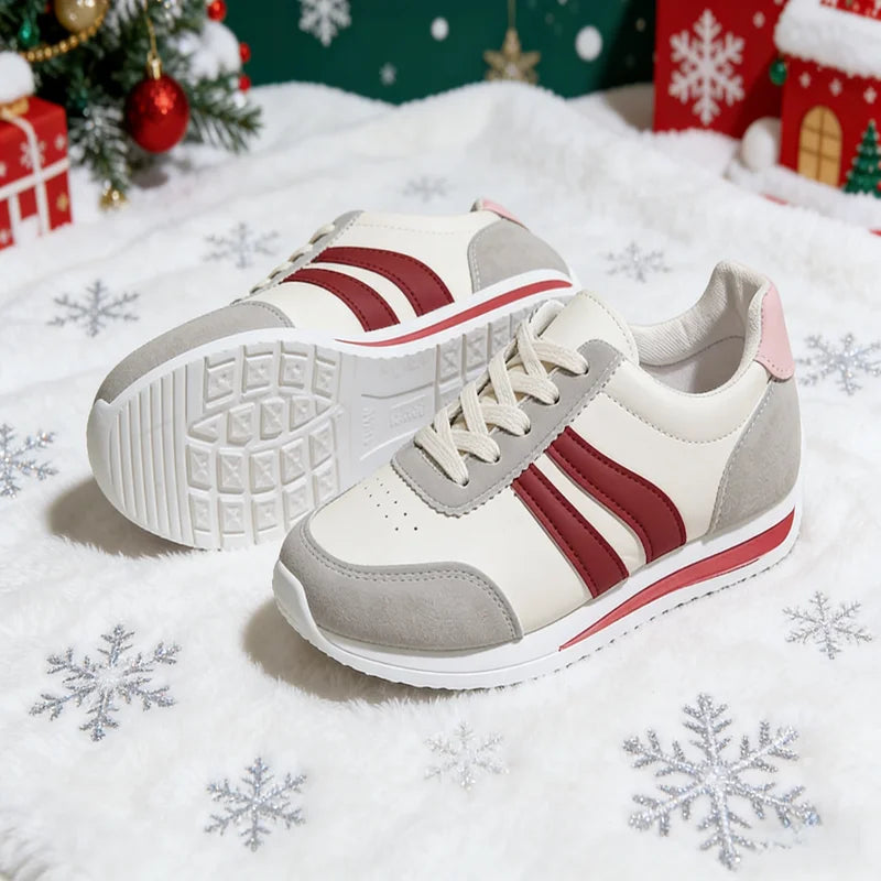 Women's New Casual Lightweight Breathable Running Sport Shoes/Outdoor Walking Shoes Low-Top Round-Toe Sneakers