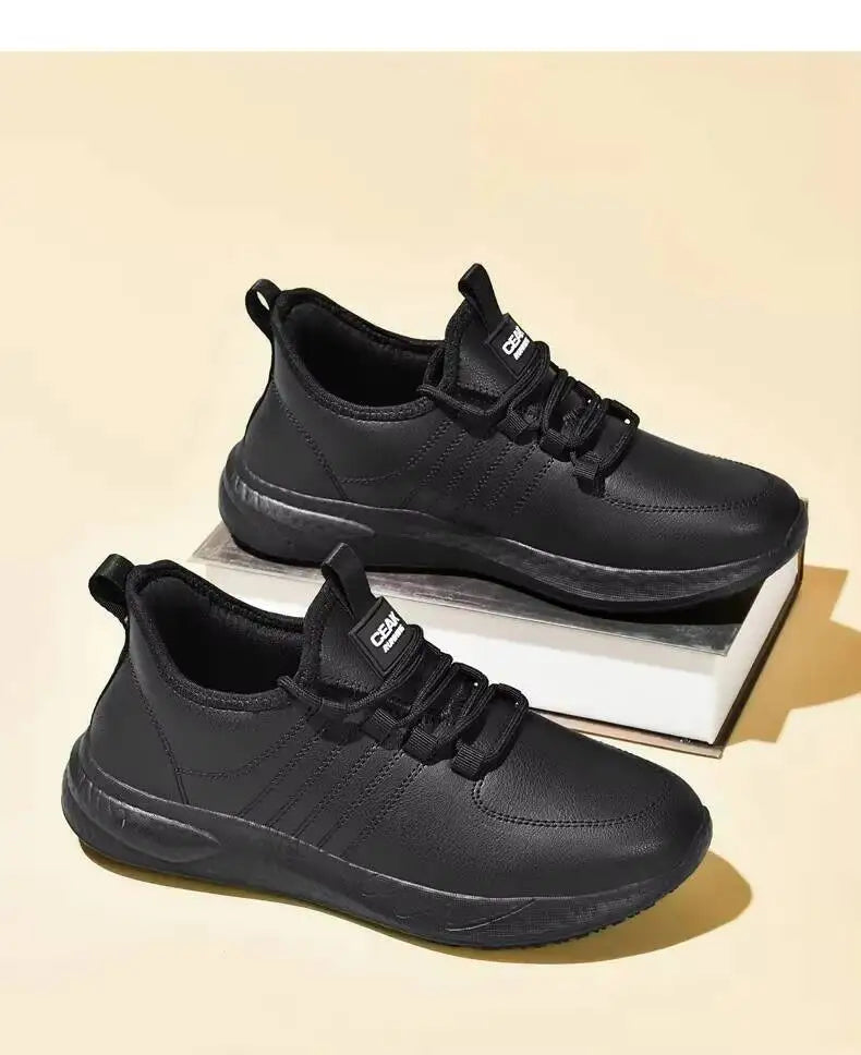 Hotel Four Season New Light Plus Size Men's Work/Waterproof Non-Slip Oil-Proof Chef Career Casual Shoes