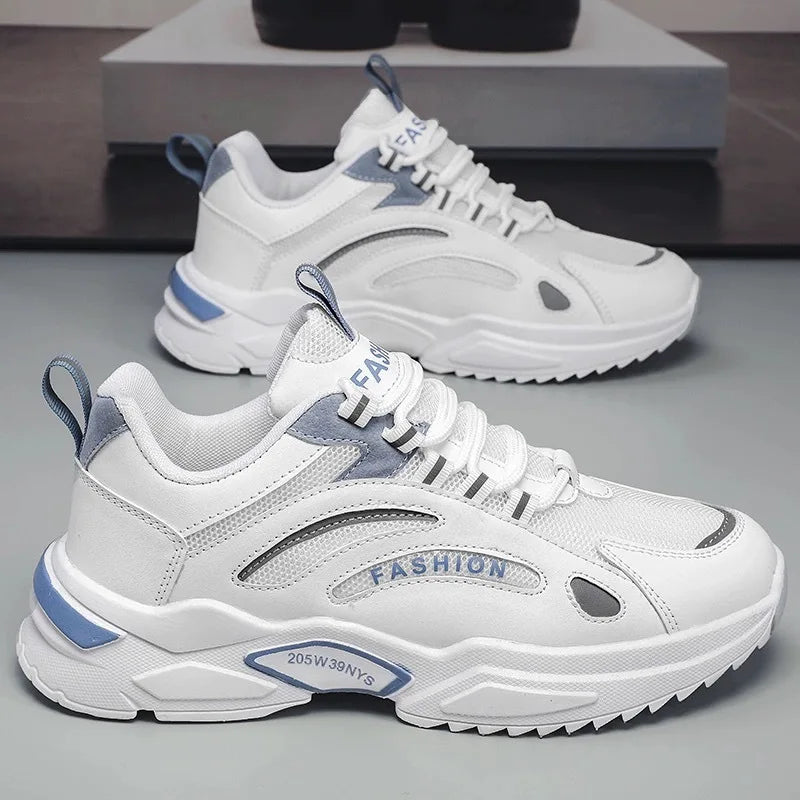 Designer Men's Trendy Shoes Summer New Breathable Shoe Mesh Casual/Sneakers Male Anti Slip Comfortable Running Shoes Home
