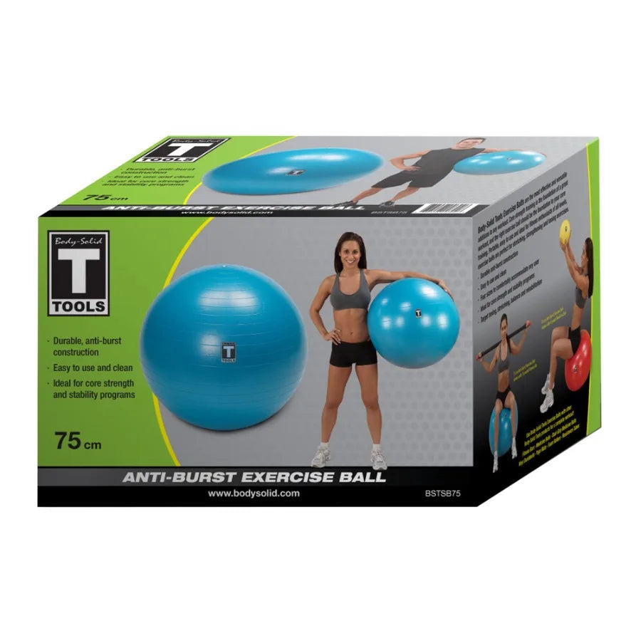 Exercise Stability Balls 29.5" x 29.5" x 29.5", Anti-burst, Suitable for Light/and Home Use Yoga Equipment Includes Hand Pump
