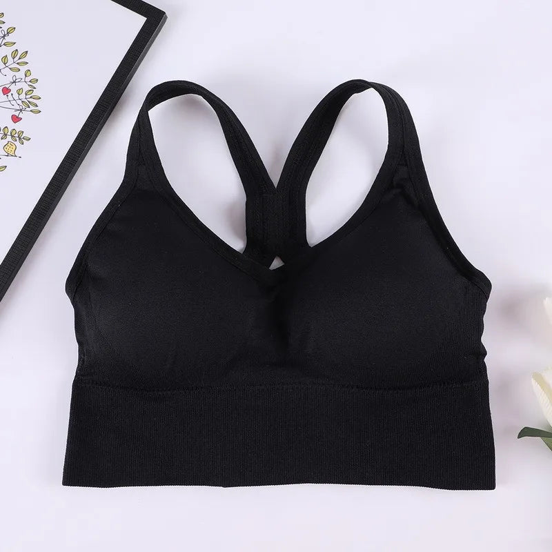 Female Brassiere Wireless Sports Vest Bras For Women Underwear/Seamless Bralette With Pad Bra Push Up Cotton Tops