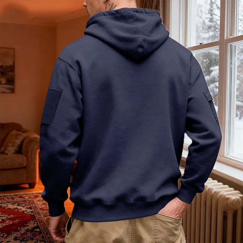 Men's Lightweight Insulated Winter Jacket With Hood Casual Windproof/Zipper Collar Jacket, Golf Windproof Hooded Jacket