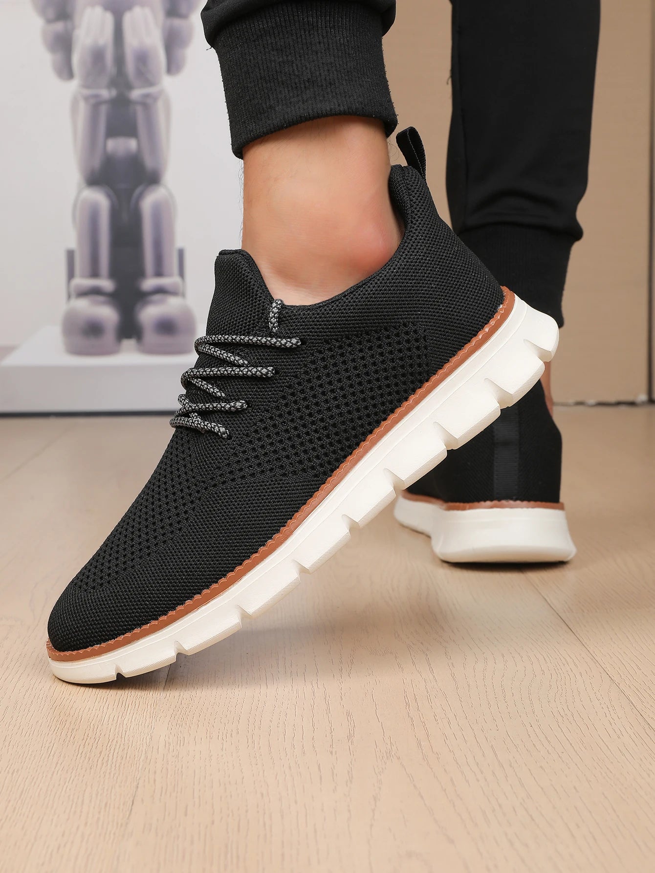 Runner Tatic Men's Sneakers Fashion mesh suede stitching/casual sneakers Men's outdoor jogging shoes