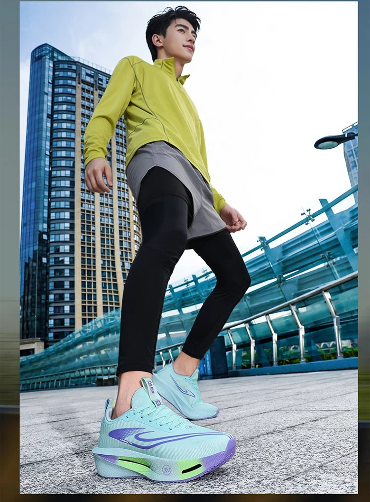 Running Shoes Carbon Board Specialty Sports Marathon Breathable Lightweight Women's Comfortable Athletic Sneakers
