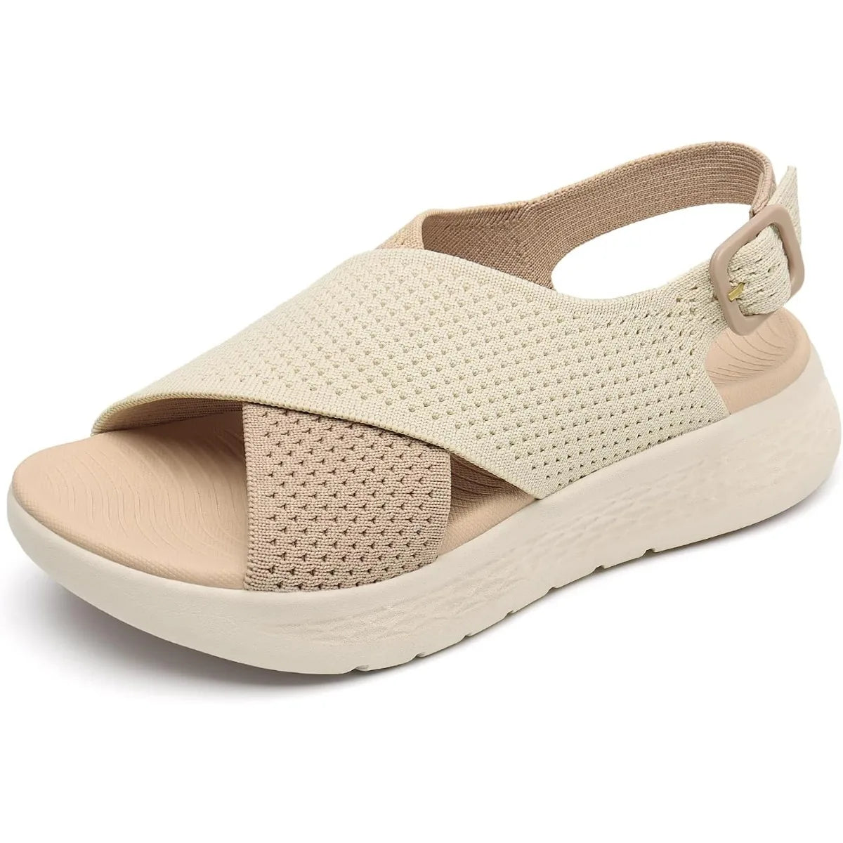 Women's Comfortable Walking Sandals Platform/ \Sport Orthopedic Sandals with Arch Support