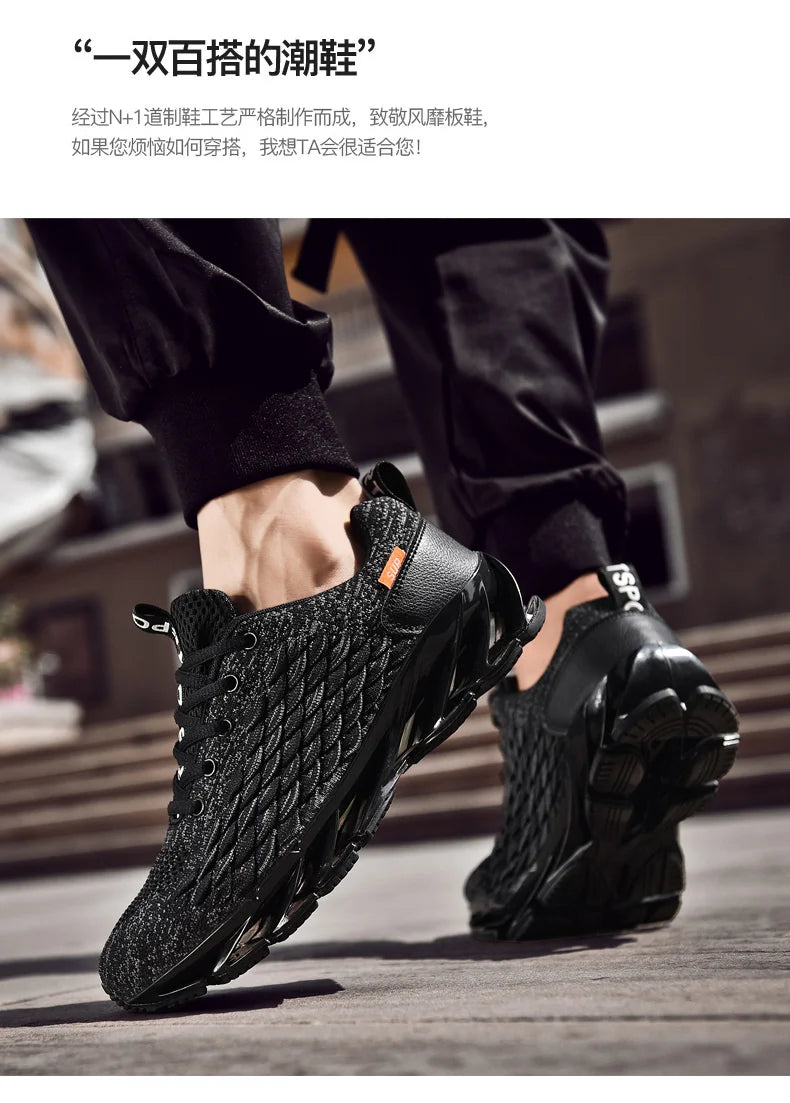 Fashion Men Running Shoes Comfort Men's Walking Sneakers Breathable/Casual Shoes Non-Slip Sports Shoes
