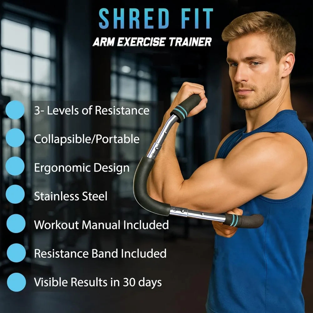 Saker Twister Arm Trainer Adjustable Forearm Strengthener/Exercise Equipment for Men & Women Chest Workout Equipment
