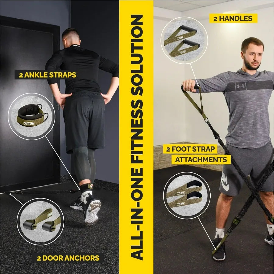 Tube Resistance Bands for Working Out Men and Women Exercise Bands/Resistance Bands Set Resistance Band Bar Handles