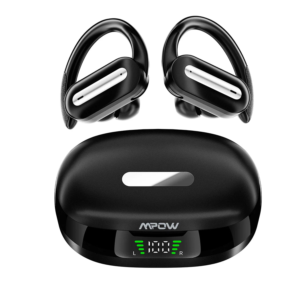 Mpow SP36 In-ear Bluetooth 5.4 Headphones Touch Control TWS Earphones/with Ear hook Wireless Sports Earphones 40 Hours Playtime