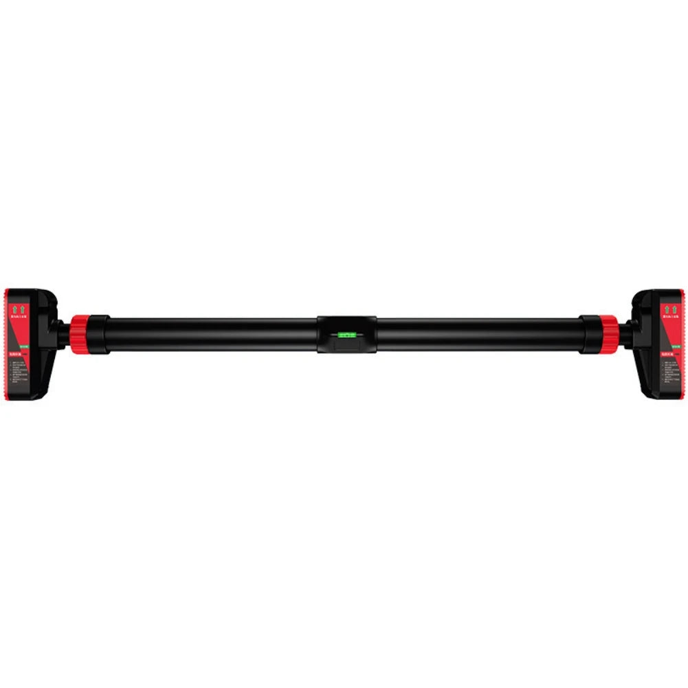 Strength Training Pull-up Bars with Level Gauge 69-92cm Adjustable Width/200kg Max Load Capacity Chin Up Bar For Doorway