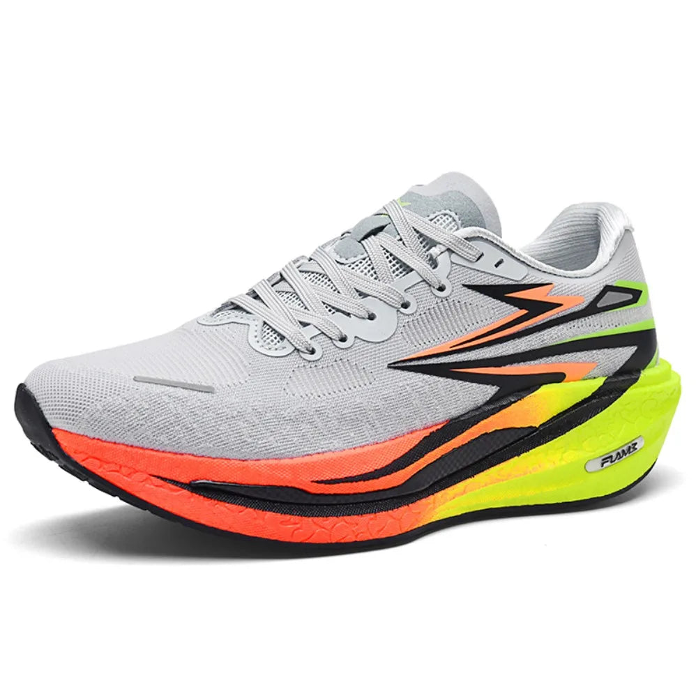 Running Shoes Carbon Board Marathon Men Sports Breathable/Lightweight Women's Comfortable Athletic Nonskid Sneakers ﻿