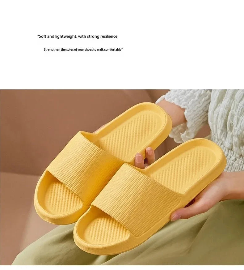 Soft Sole Massage Shower Shoes for Women Waterproof/Non-slip Home Leisure Fashion Bathroom Slippers