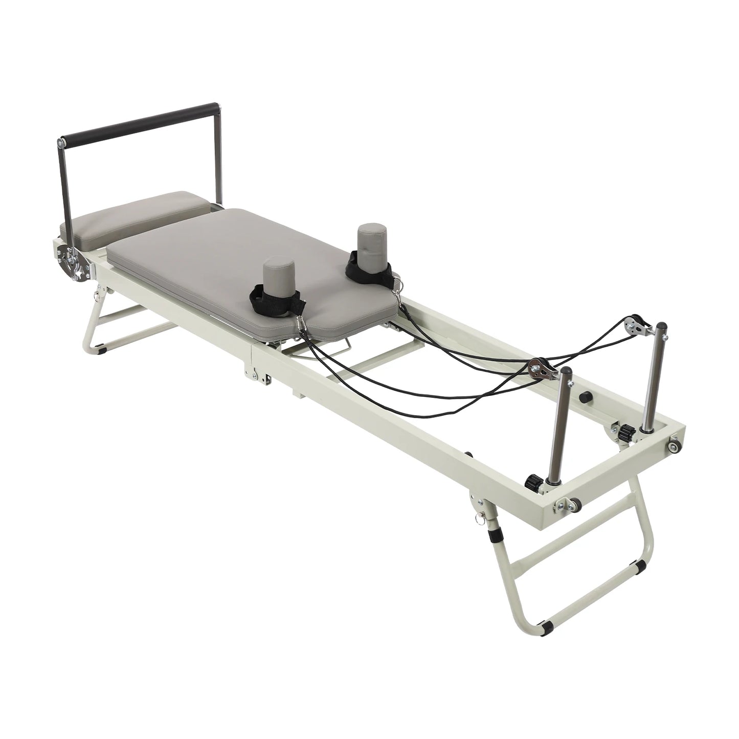 120kg/264.55lbs Foldable Pilates Reformer Machine/Multifunctional Yoga Fitness Equipment, Pilates Exercise Equipment