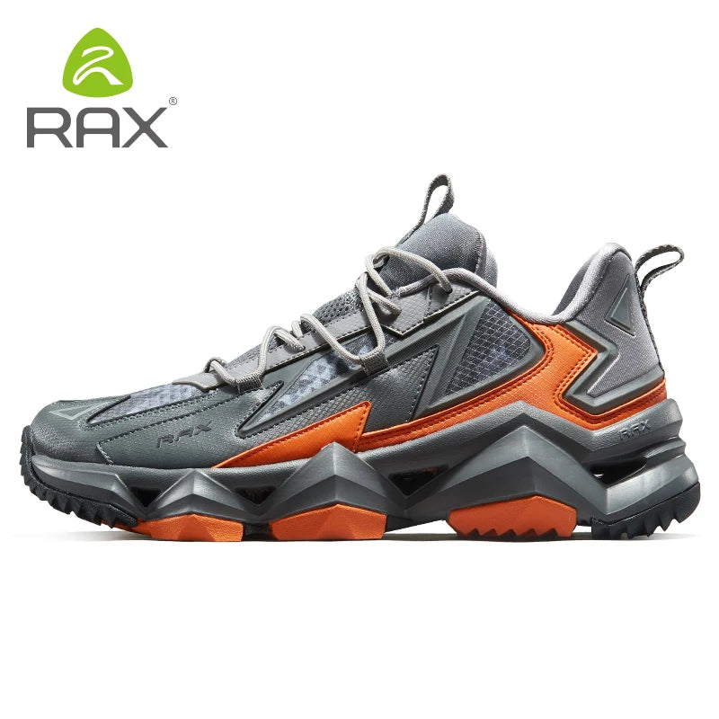 Rax Men Waterproof Hiking Shoes Breathable Hiking Boots/Outdoor Trekking Sports Sneakers Tactical Shoes