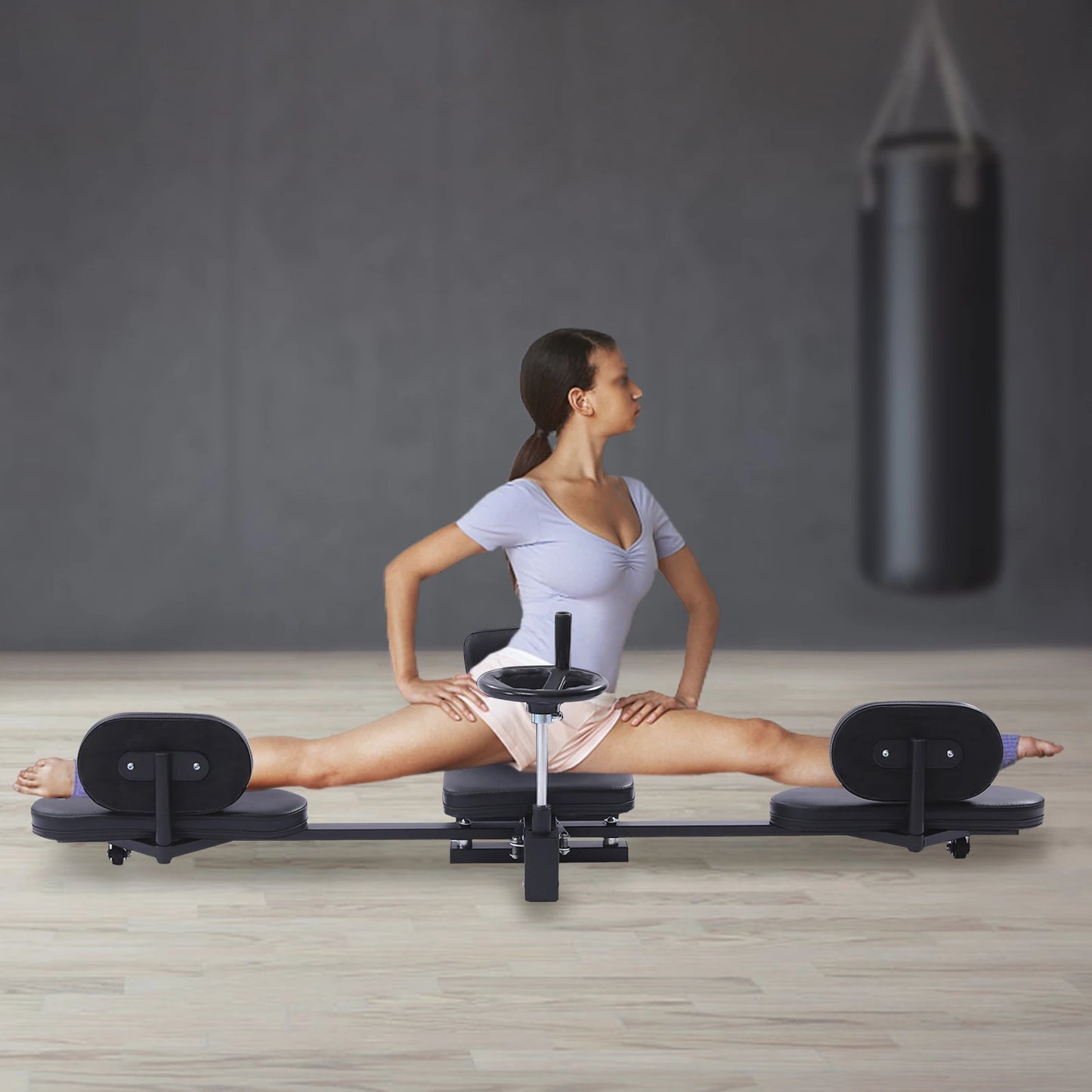 Heavy Duty Leg Stretcher Machine Gymnastics Yoga Splits Leg/Stretching Flexibility Home Gym Training Fitness Equipment